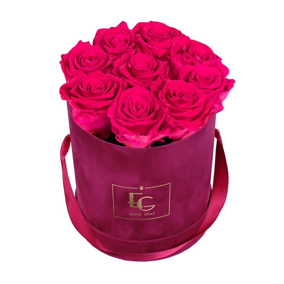 CLASSIC INFINITY ROSEBOX | HOT PINK | S